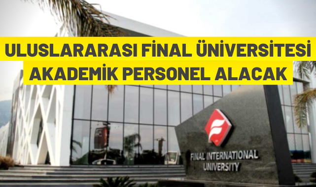 Akademik personel alınacak