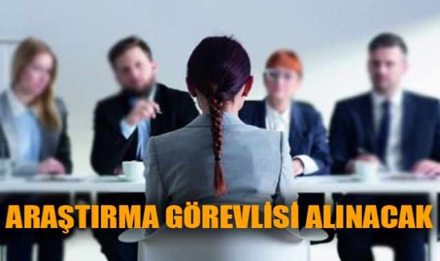 ARAŞTIRMA GÖREVLİSİ ALINACAK