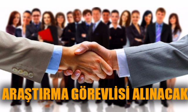 Araştırma görevlisi alınacak