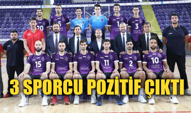 VOLEYBOL TAKIMIMIZDA KORONA ŞOKU