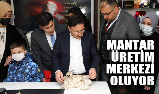 BAYAT MANTAR ÜRETİM MERKEZİ OLUYOR