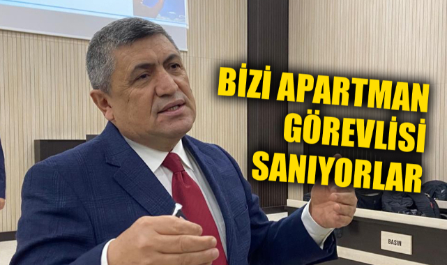 BİZİ APARTMAN GÖREVLİSİ SANIYORLAR