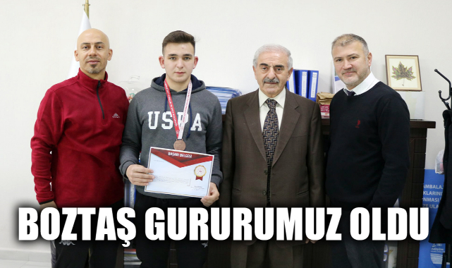 BOZTAŞ RAHMİYE SARE PALALI KOLEJİNİN GURURU OLDU