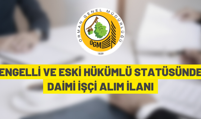 Daimi işçi alınacak
