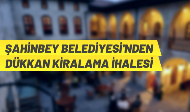Dükkan kiralama ihalesi