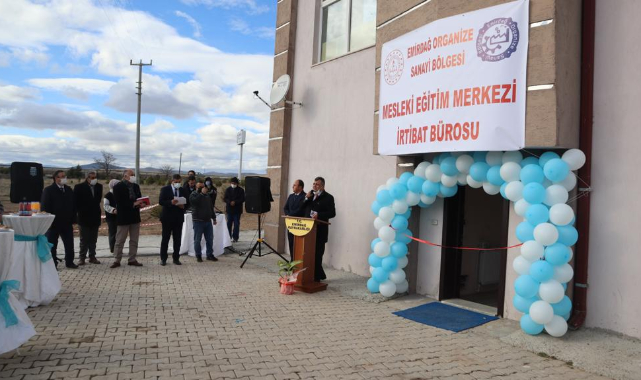 Emirdağ’a Mesleki Eğitim Merkezi irtibat bürosu açıldı