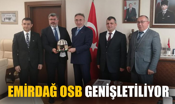 EMİRDAĞ OSB GENİŞLETİLİYOR