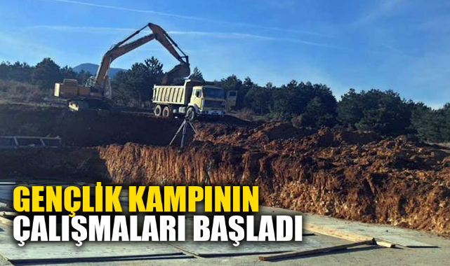 GENÇLİK KAMPININ ÇALIŞMALARI BAŞLADI