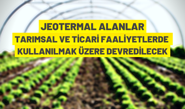 Jeotermal kaynak arama ruhsat sahalarının devir ihalesi yapılacak