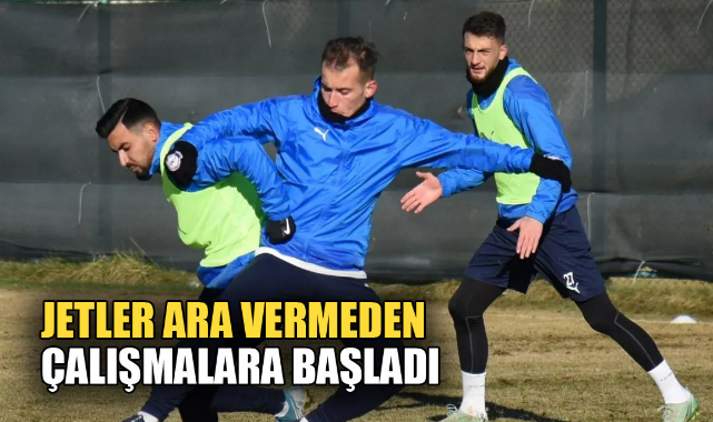 JETLER ARA VERMEDEN ÇALIŞMALARA BAŞLADI