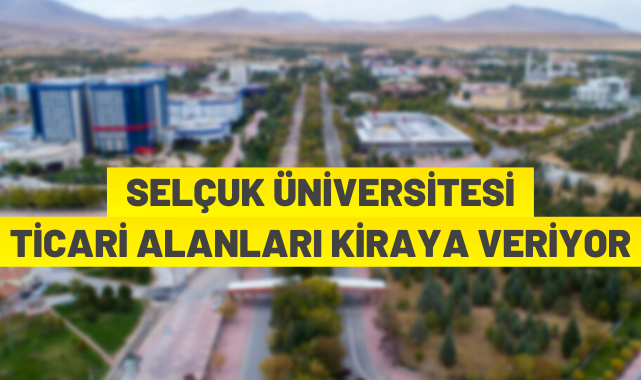 Kampüs içerisindeki ticari alanlar kiraya verilecek