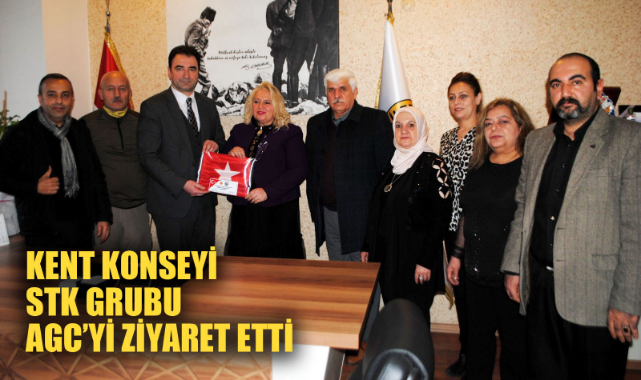 Kent Konseyi STK grubu AGC’yi ziyaret etti