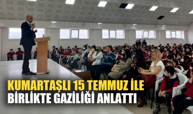 Kumartaşlı 15 Temmuz ile birlikte gaziliği anlattı