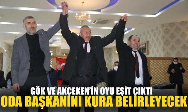 ODA BAŞKANINI KURA BELİRLEYECEK