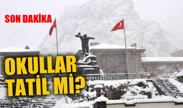 OKULLAR TATİL Mİ?