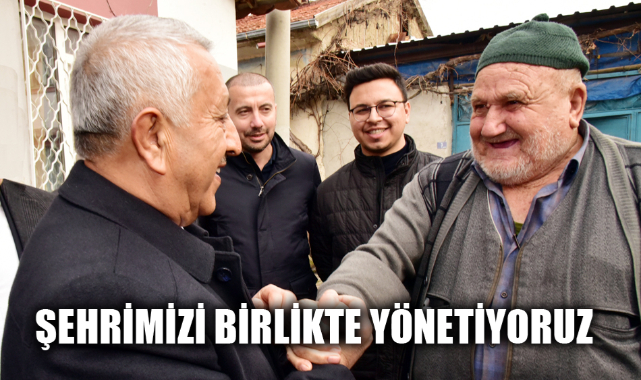 ŞEHRİMİZİ BİRLİKTE YÖNETİYORUZ