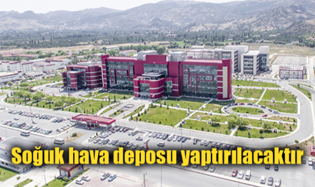 Soğuk hava deposu yaptırılacaktır