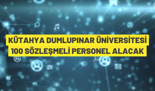 Sözleşmeli personel alım ilanı