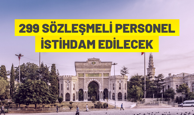 Sözleşmeli personel alım ilanı