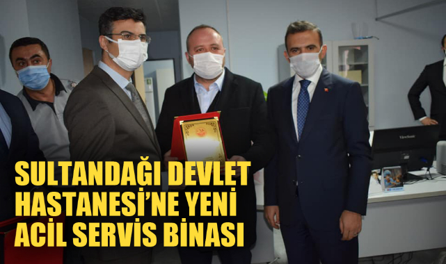 Sultandağı Devlet Hastanesi’ne yeni acil servis binası