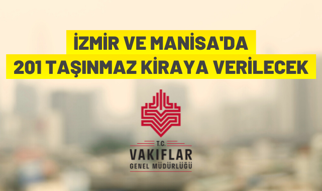VAKIFLARDAN KİRALIK TAŞINMAZLAR