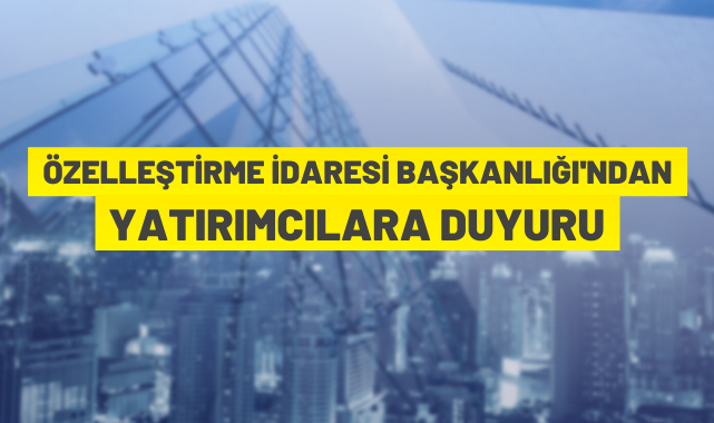 17 adet taşınmaz satış yöntemiyle özelleştirilecek