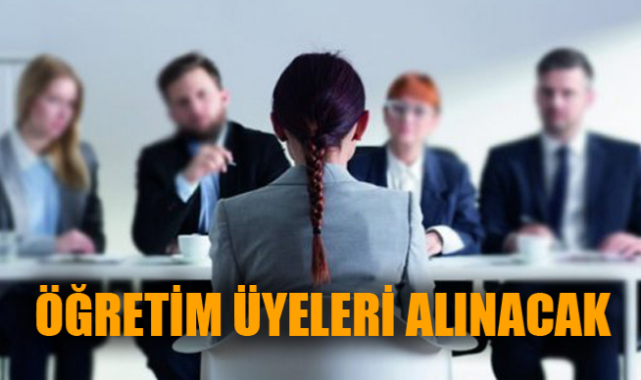 24 Öğretim Üyesi alınacak