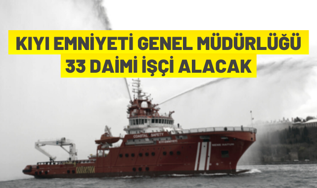 33 daimi işçi alınacak