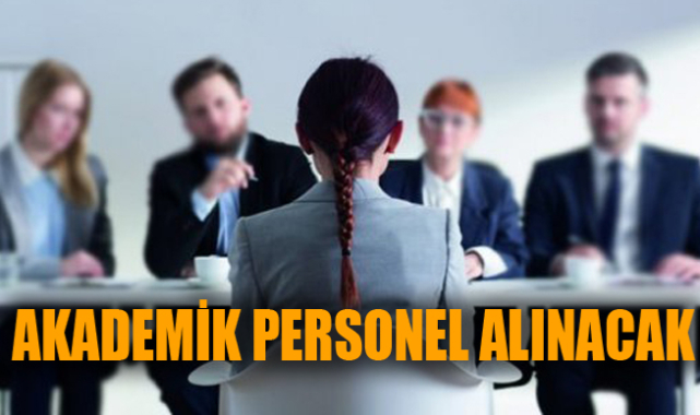 44 AKADEMİK PERSONEL ALINACAK