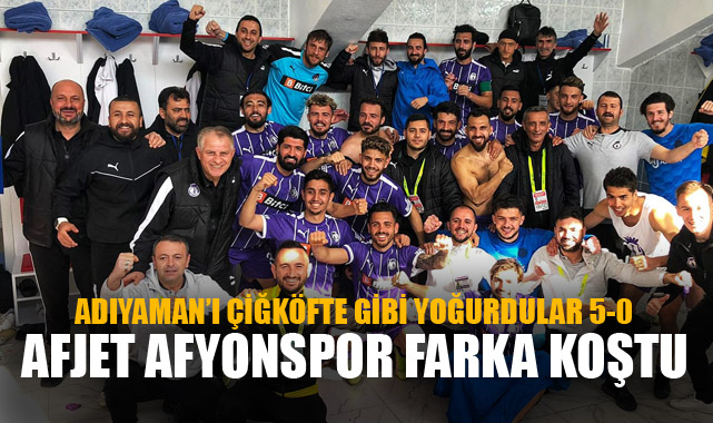 AFJET AFYONSPOR FARKA KOŞTU