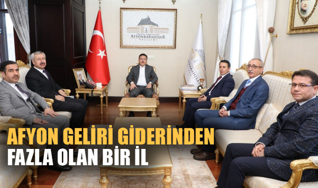 AFYON GELİRİ GİDERİNDEN FAZLA OLAN BİR İL