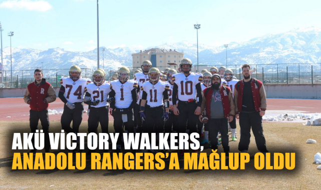 AKÜ VİCTORY WALKERS, ANADOLU RANGERS’A MAĞLUP OLDU