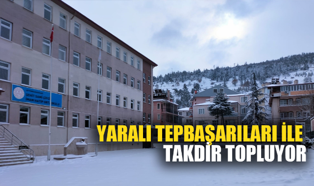 BAŞARILARI İLE TAKDİR TOPLUYOR