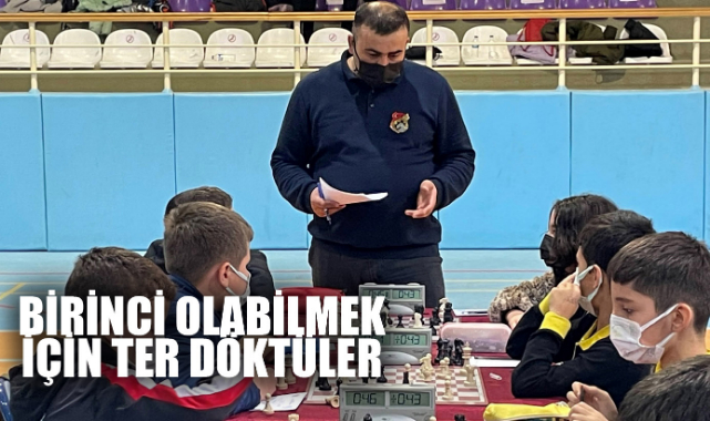BİRİNCİ OLABİLMEK İÇİN TER DÖKTÜLER