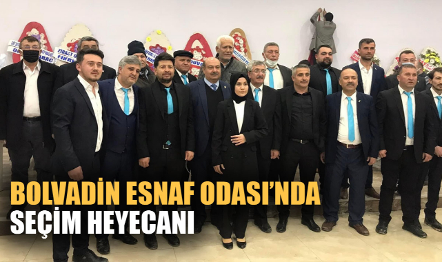 BOLVADİN ESNAF ODASI’NDA SEÇİM HEYECANI