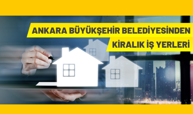 Büyükşehir Belediyesinden kiralık iş yerleri