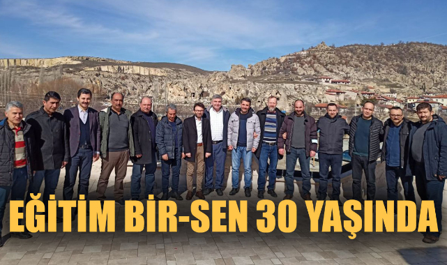 EĞİTİM BİR-SEN 30.YIL KURULUŞ YILDÖNÜMÜ VEFA BULUŞMASI GERÇEKLEŞTİ