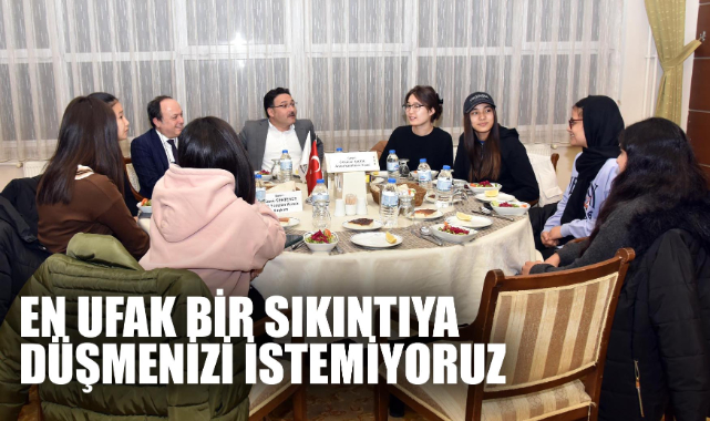 EN UFAK BİR SIKINTIYA DÜŞMENİZİ İSTEMİYORUZ