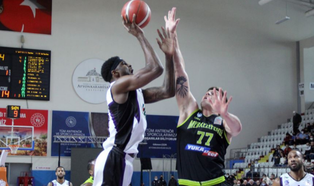 HDI SİGORTA AFYON BELEDİYESPOR: 92 - YUKATEL MERKEZEFENDİ BELEDİYESİ BASKET: 83