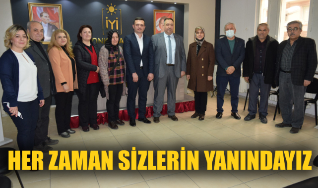 HER ZAMAN SİZLERİN YANINDAYIZ