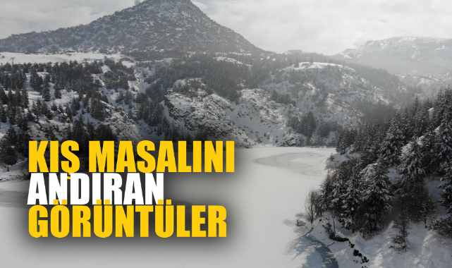 KIŞ MASALINI ANDIRAN GÖRÜNTÜLER