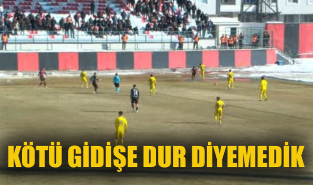 KÖTÜ GİDİŞE DUR DİYEMEDİK