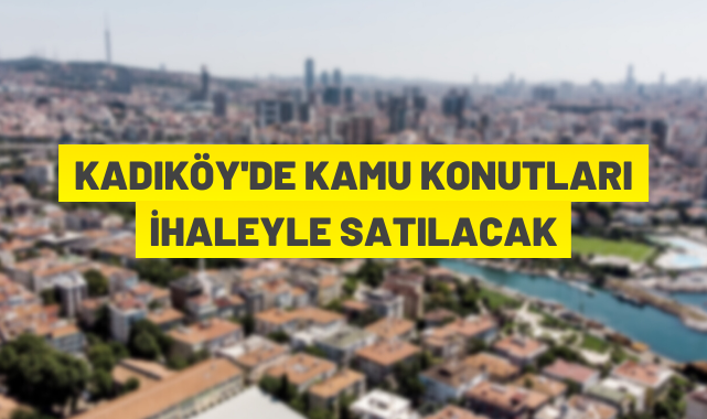 Kozyatağı'nda kamu konutları satışa çıkarıldı
