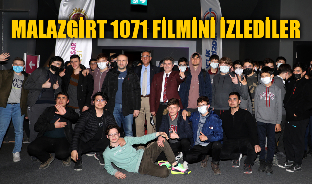 MALAZGİRT 1071 FİLMİNİ ÜCRETSİZ İZLEDİLER