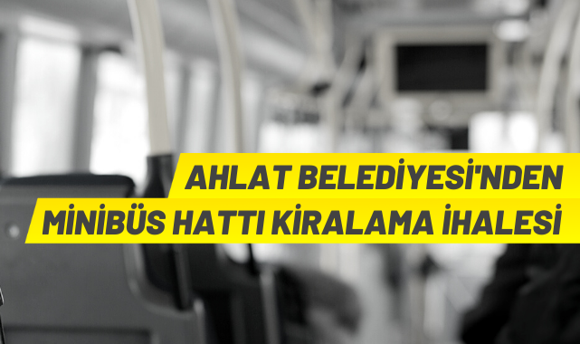 Minibüs hatları kiraya verilecek
