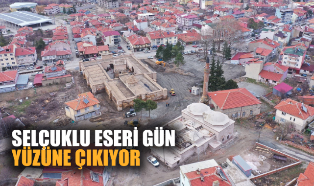 SELÇUKLU ESERİ GÜN YÜZÜNE ÇIKIYOR