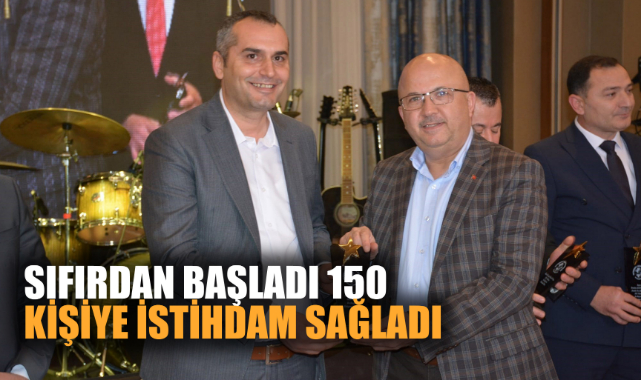 SIFIRDAN BAŞLADI 150 KİŞİYE İSTİHDAM SAĞLADI