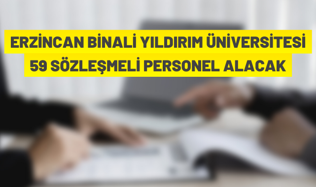 Sözleşmeli personel alınacak