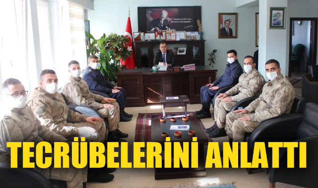 TECRÜBELERİNİ ANLATTI