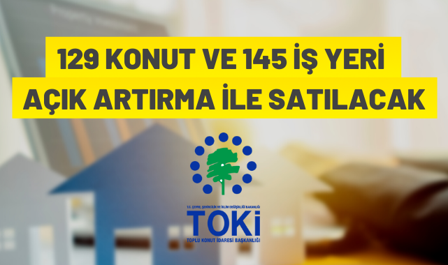 TOKİ'den konut ve iş yeri satışı
